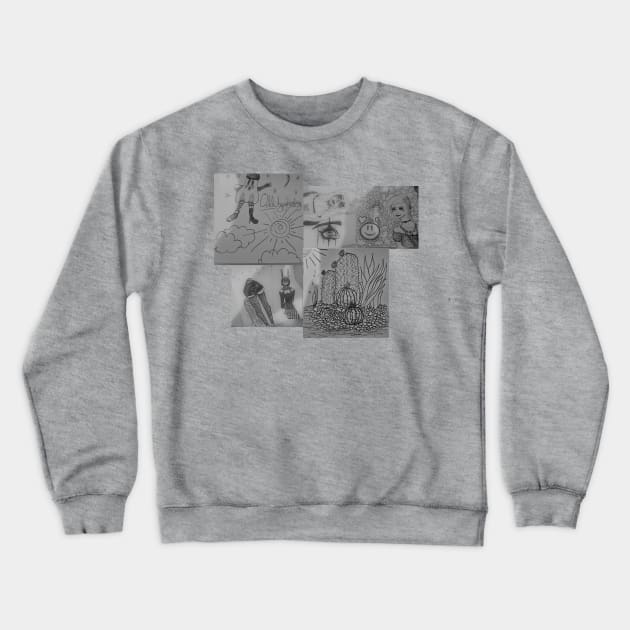 doodles Crewneck Sweatshirt by oddityghosting